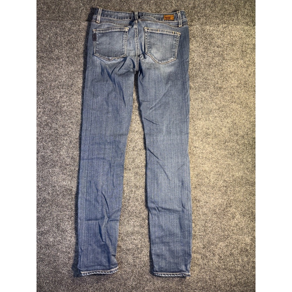 Paige Verdugo Ankle Ultra Skinny Jeans Womens 26 Blue Denim Medium Wash RN#27002 - Picture 9 of 10